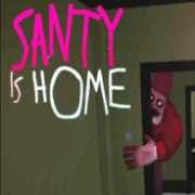 Santy Is Home horror games game online