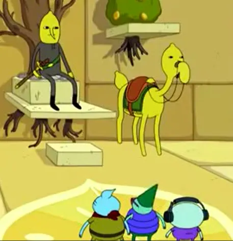 Adventure time-The pup gang meets lemongrab The Choicer Voicer Dub Pack cover