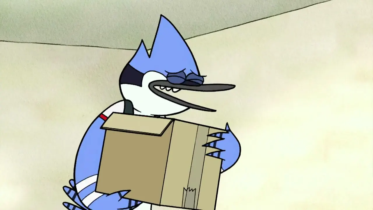 Regular Show — Baby Let’s Just Party Tonight at 00:01 — MORDECAI