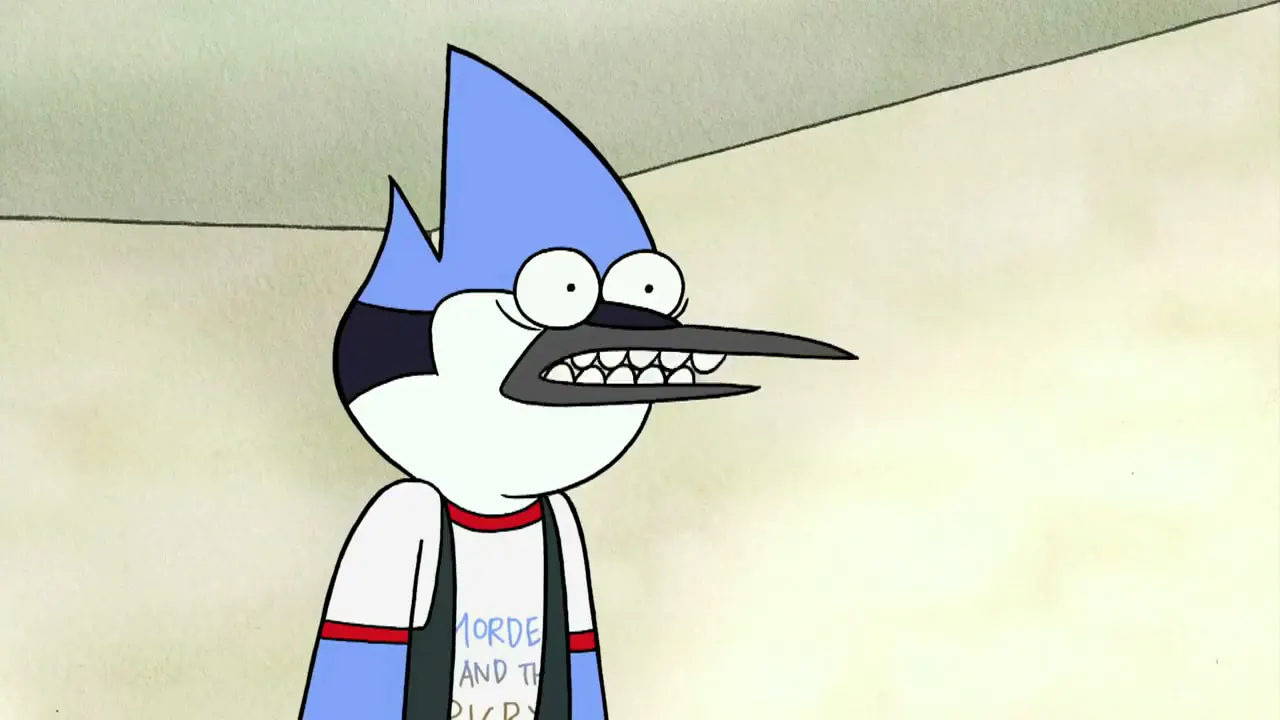 Regular Show — Baby Let’s Just Party Tonight at 00:10 — MORDECAI
