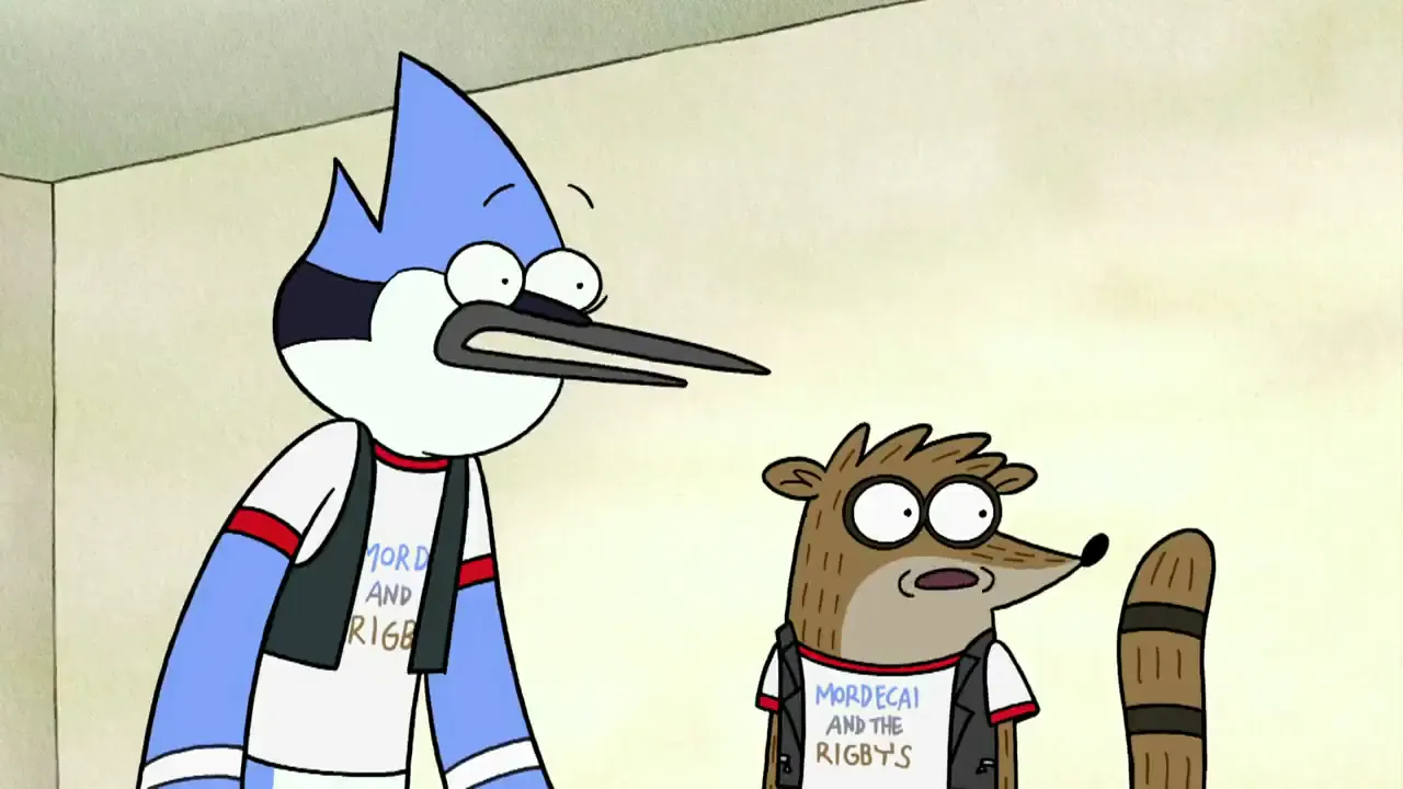 Regular Show — Baby Let’s Just Party Tonight at 00:15 — MORDECAI