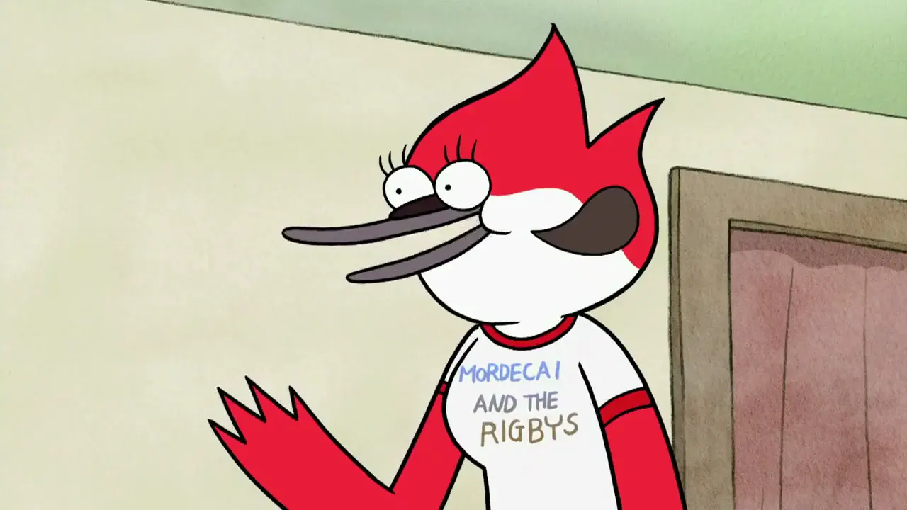 Regular Show — Baby Let’s Just Party Tonight at 00:16 — MARGARET