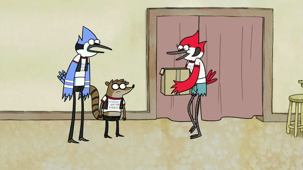 Regular Show — Baby Let’s Just Party Tonight at 00:18 — MARGARET