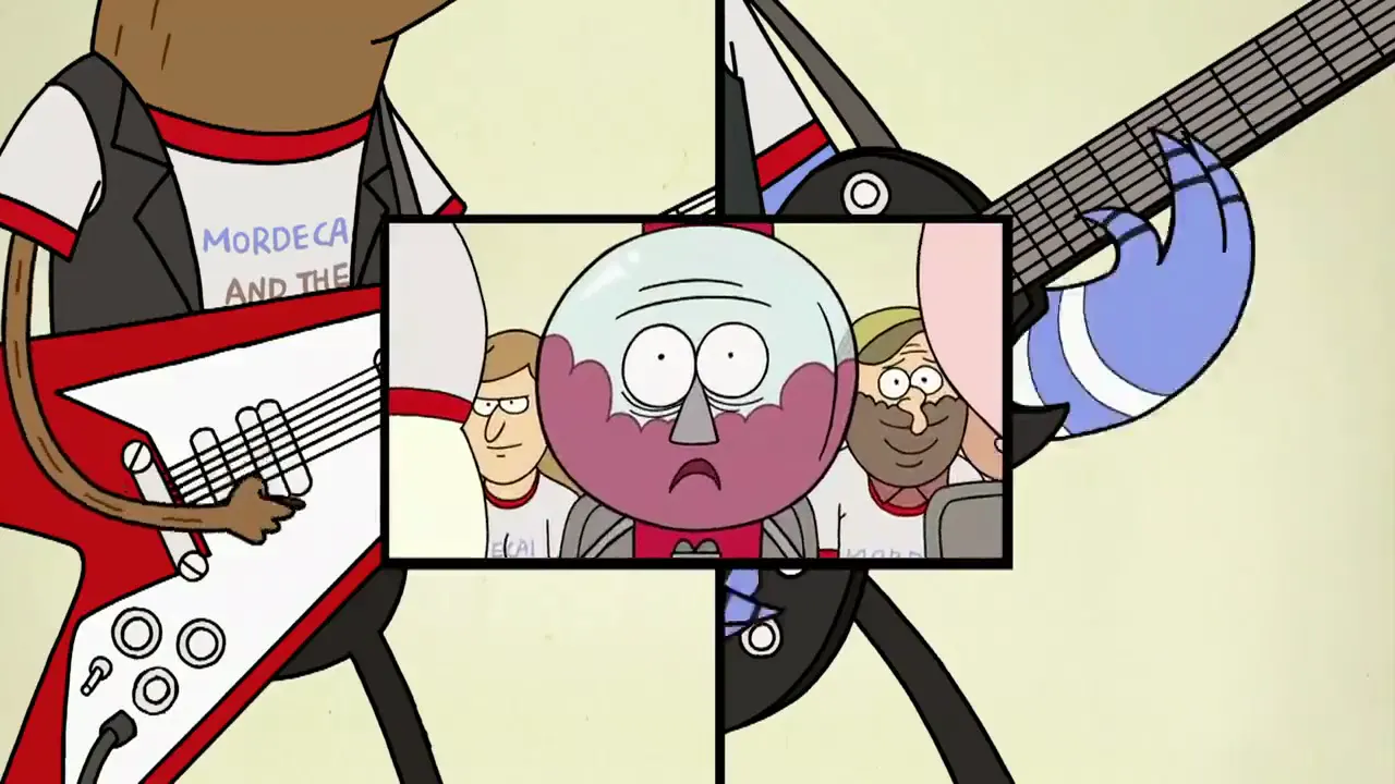 Regular Show — Baby Let’s Just Party Tonight at 01:03 — BENSON