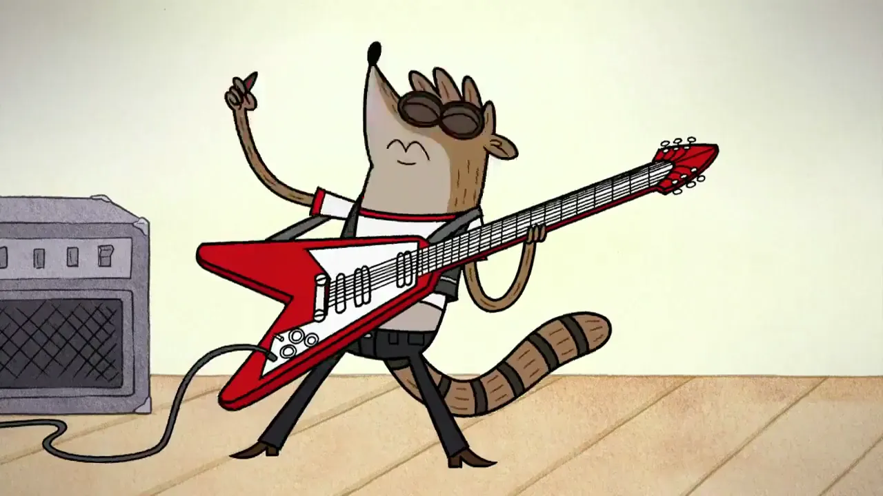 Regular Show — Baby Let’s Just Party Tonight at 01:21 — MORDECAI
