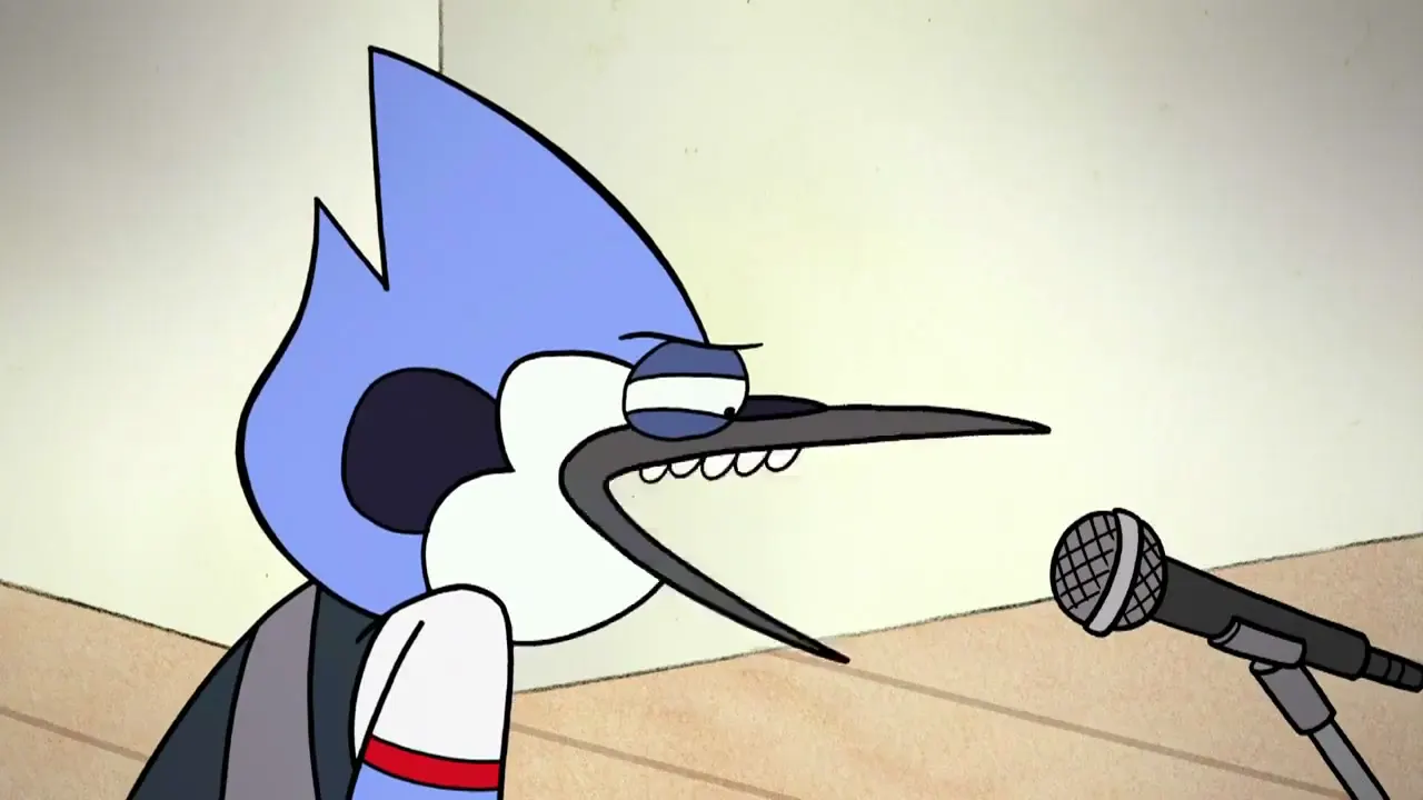 Regular Show — Baby Let’s Just Party Tonight at 01:27 — MORDECAI