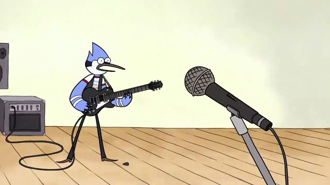 Regular Show — Baby Let’s Just Party Tonight at 01:51 — MORDECAI