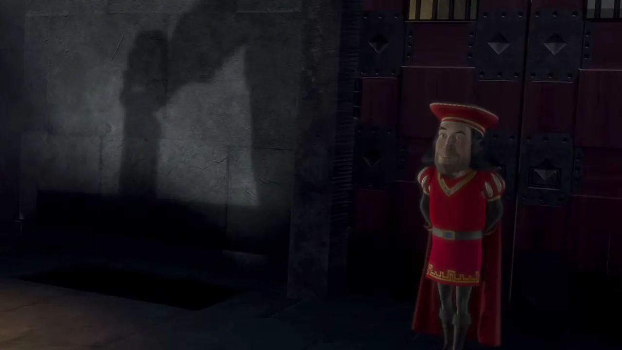 Shrek — Muffin Man & Magic Mirror at 00:00 — GINGERBREAD MAN