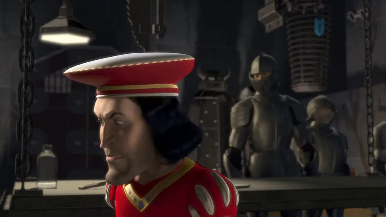 Shrek — Muffin Man & Magic Mirror at 01:35 — GINGERBREAD MAN