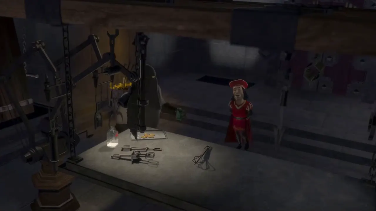 Shrek — Muffin Man & Magic Mirror at 00:10 — LORD FARQUAAD