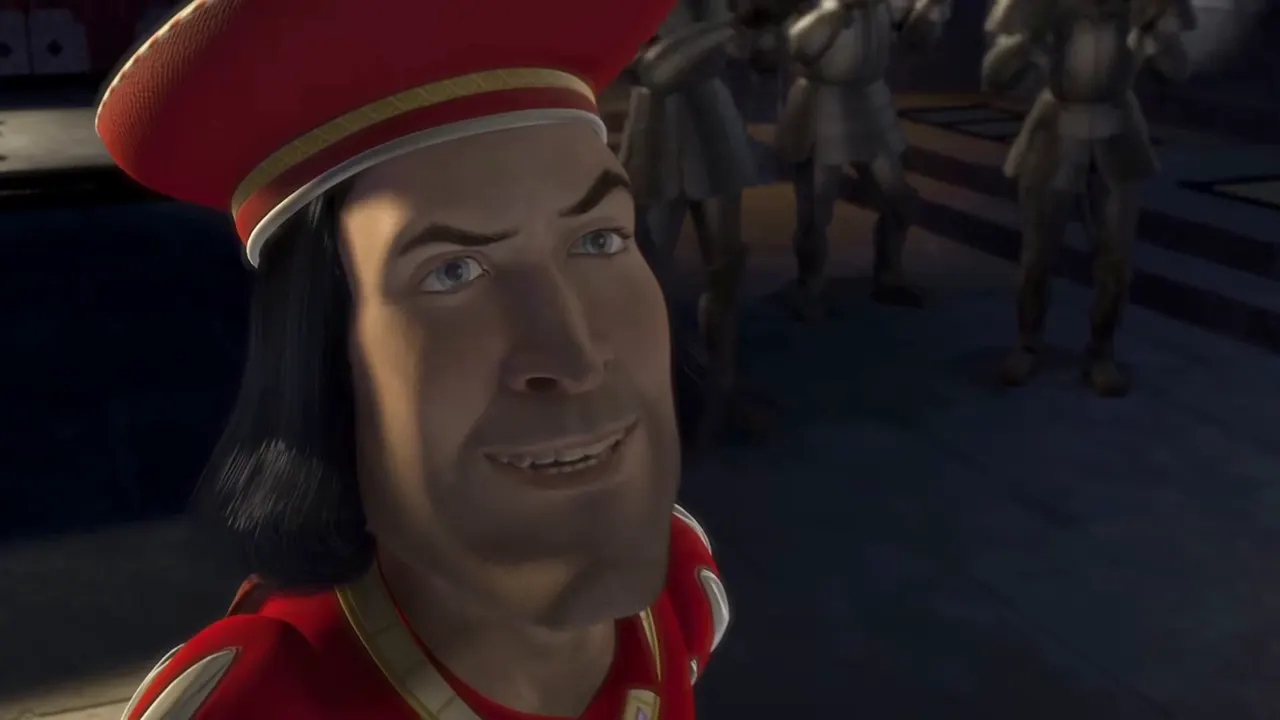 Shrek — Muffin Man & Magic Mirror at 03:25 — LORD FARQUAAD