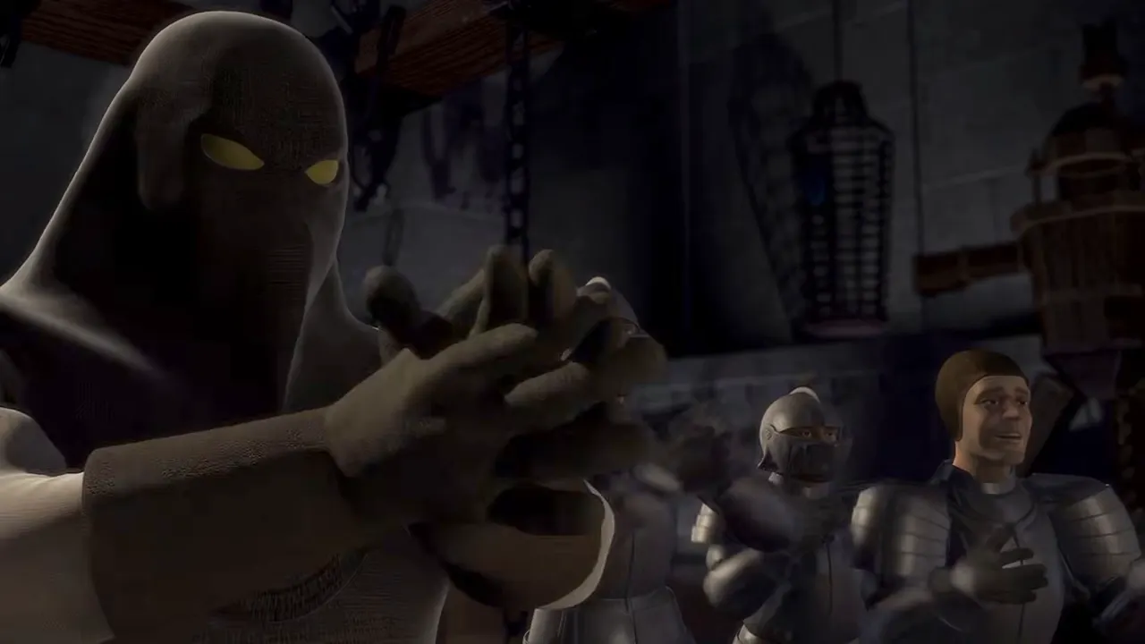 Shrek — Muffin Man & Magic Mirror at 03:20 — GUARD