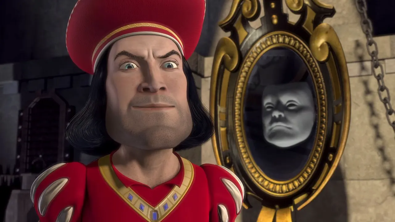 Shrek — Muffin Man & Magic Mirror at 03:36 — MIRROR